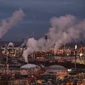 The Forties Pipeline System transports oil and gas from the North Sea to the Ineos refinery and petrochemical complex at Grangemouth. Picture: Jeff J Mitchell/Getty Images