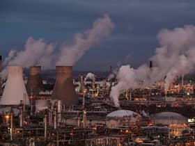 The Forties Pipeline System transports oil and gas from the North Sea to the Ineos refinery and petrochemical complex at Grangemouth. Picture: Jeff J Mitchell/Getty Images