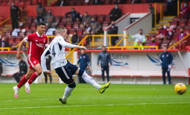 The road to Premiership glory for Rangers began on August 1 last year when Ryan Kent scored the only goal of their opening day fixture against Aberdeen at Pittodrie. (Photo by Craig Williamson/SNS Group).