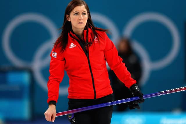 Scotland skip Eve Muirhead.