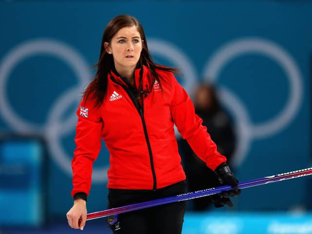 Scotland skip Eve Muirhead.
