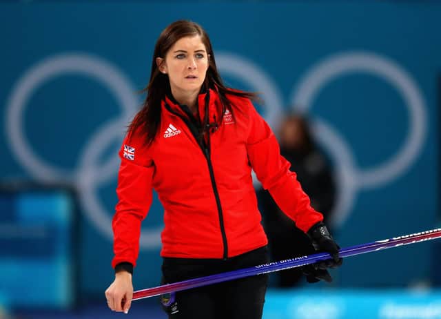 Scotland skip Eve Muirhead.
