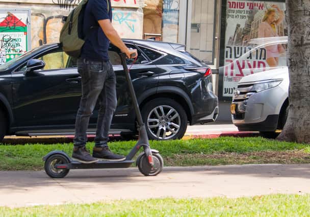 Privately-owned scooters are on legal on private land in the UK