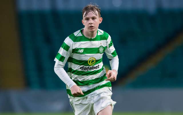 Celtic youngster Cameron Harper will make his debut against Hibs. Picture: SNS