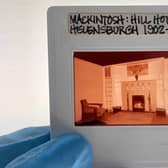 A slide of Hill House in Helensburgh taken in the mid 1970s.