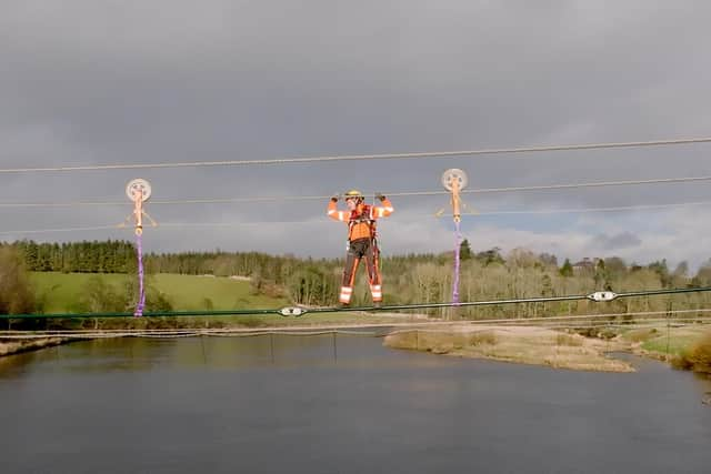 You need a head for height to work on projects like the Union Chain Bridge reconstruction.