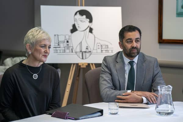 First Minister Humza Yousaf and Justice Secretary Angela Constance back major justice reform legislation (Picture: Jane Barlow/PA Wire)