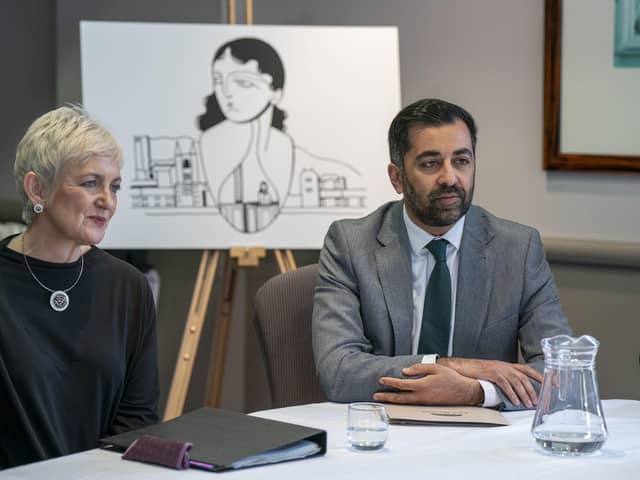 First Minister Humza Yousaf and Justice Secretary Angela Constance back major justice reform legislation (Picture: Jane Barlow/PA Wire)