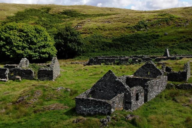The land at Barrahormid hosts a farmhouse, farm buildings and the remains of nine crofts with several ruined properties – there are plans for these to be redeveloped to provide much-needed homes for locals