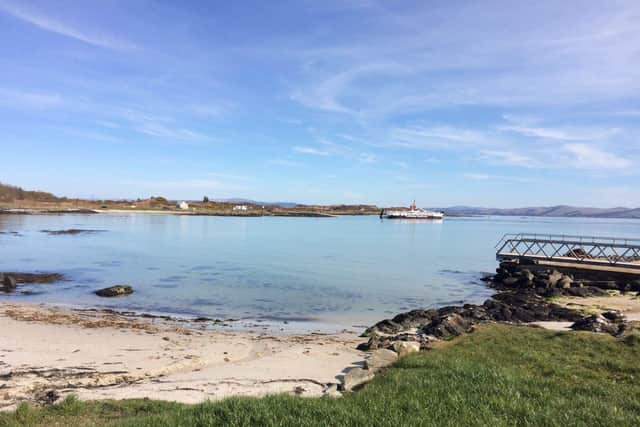 View from The Boathouse, Gigha