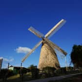 Morgan Lewis Windmill, the only intact sugar mill in Barbados.