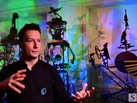 Sergey Jakovsky of Sharmanka Kinetic Theatre PIC: John Devlin