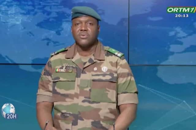 Colonel Abdoulaye Maiga, Malian government spokesman,  said in a statement on TV that any military intervention in Niger to restore deposed President Mohamed Bazoum would be considered a "declaration of war" against their two countries.