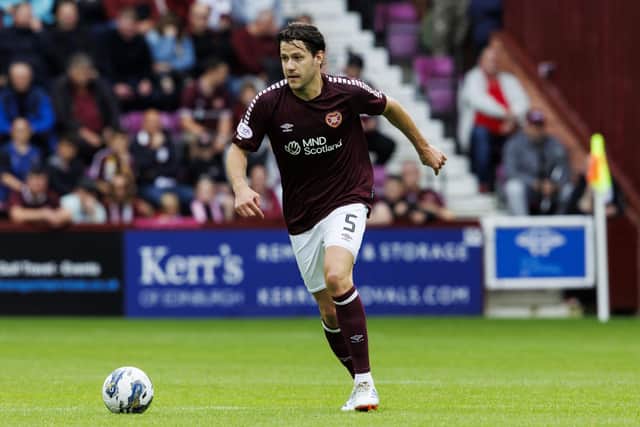 Peter Haring will bid farewell to Hearts this weekend along with Andy Halliday and Michael McGovern. (Photo by Mark Scates / SNS Group)