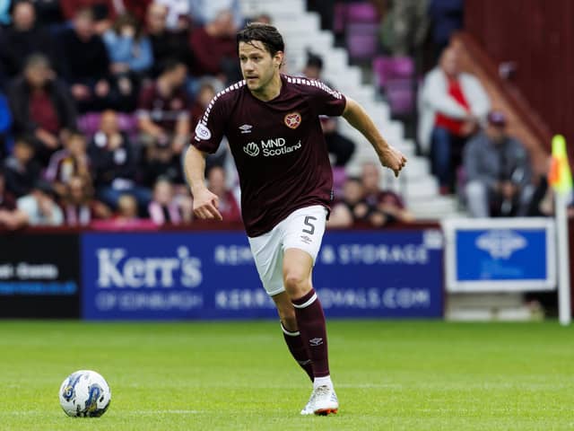 Peter Haring will bid farewell to Hearts this weekend along with Andy Halliday and Michael McGovern. (Photo by Mark Scates / SNS Group)