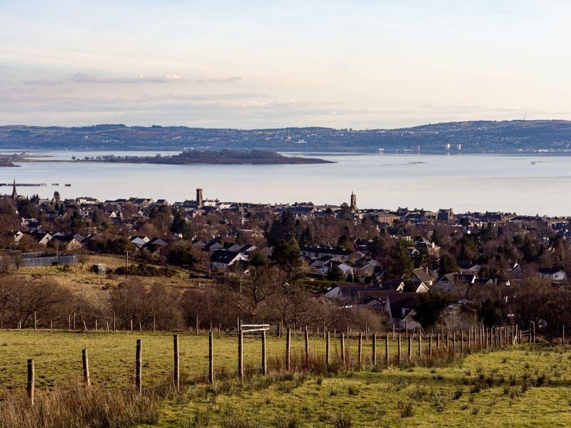 Completing Scotland's monopoly on the top five safest places in the UK when it comes to housebreaking offences is Argyll and Bute, including towns like Helensburgh (pictured). Despite a small average annual increase of 1.96 per cent, there were just 0.58 break ins per 1,000 residents.