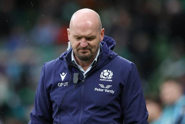 Scotland head coach Gregor Townsend.