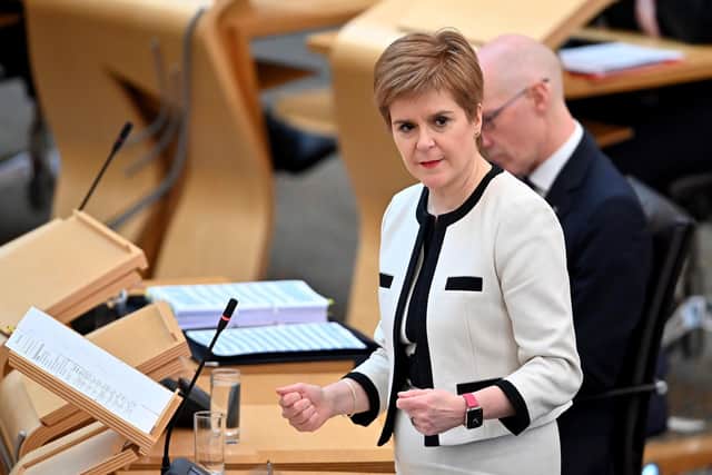 The First Minister asked students to 'do what was asked' of them this coming weekend