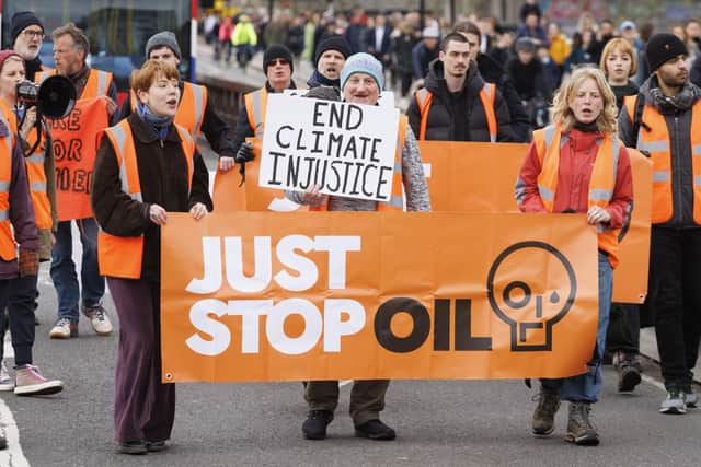 Just Stop Oil protesters have disrupted a number of high-profile events in recent years (Picture: Belinda Jiao/Getty Images)