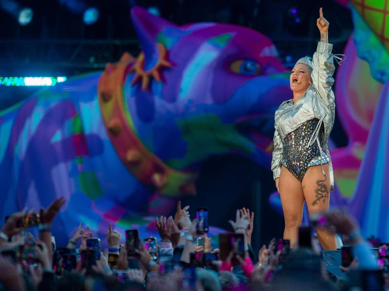 P!nk Summer Carnival Tour in Glasgow