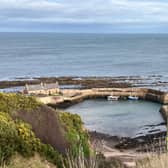 Cove Harbour, Berwickshire, at the start of the Southern Upland Way. Pic: J Christie