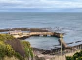 Cove Harbour, Berwickshire, at the start of the Southern Upland Way. Pic: J Christie