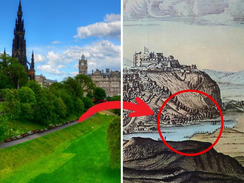 James III ordered the creation of Nor' Loch in 1460 as a way to fortify Edinburgh Castle's defences, however it was really just the city's cesspool. It was used as a site for execution where people were sentenced to death by drowning in the filthy waters with some even being locked in chests where they sank to the bottom to perish. On one single day in 1624 eleven women drowned there. Nowadays, this location goes by Princes Street Gardens as the loch was filled during the creation of the New Town.