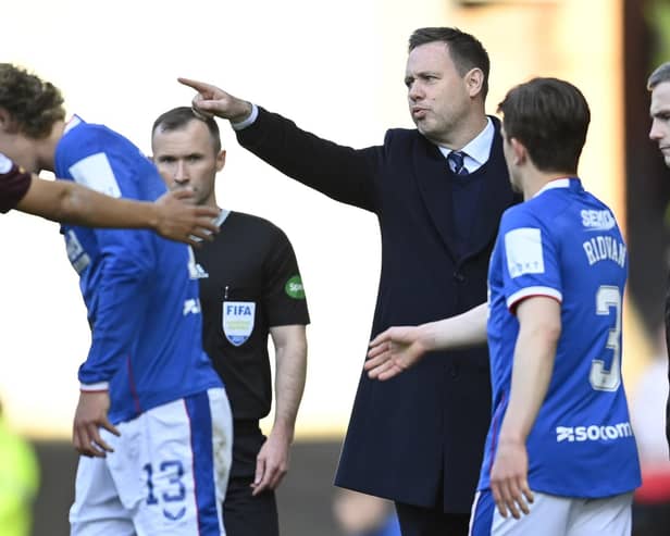 Rangers boss Michael Beale is making to look a number if signings this summer.  (Photo by Rob Casey / SNS Group)