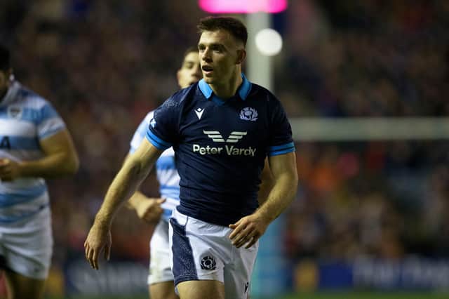 Ben White will be winning his tenth cap for Scotland against England.