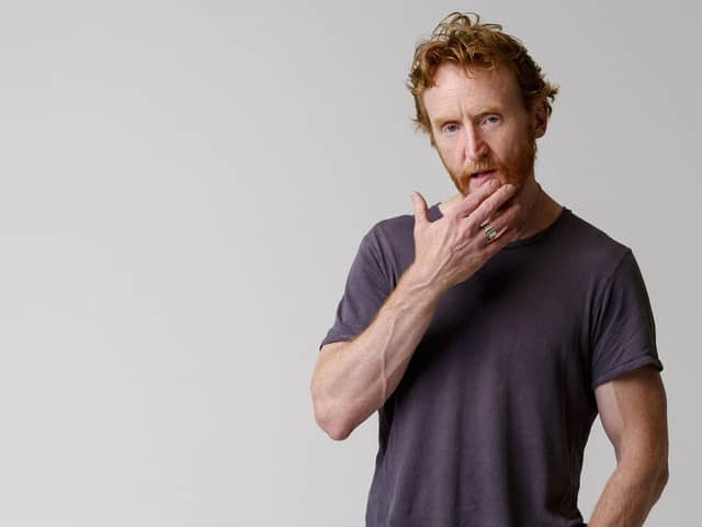 Tony Curran, who stars in Sky Atlantic's Mary & George and Starz's Outlander: Blood of My Blood. Pic: Andrew Jackson/Curse These Eyes and @cursetheseeyes on Social Media. email cursetheseeyes@gmail.com