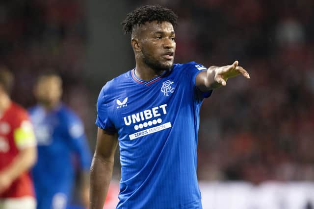 Rangers manager Michael Beale needs Jose Cifuentes to demonstrate why he played much store in bringing him to Ibrox with Nicolas Raskin now lost to injury. (Photo by Alan Harvey / SNS Group)