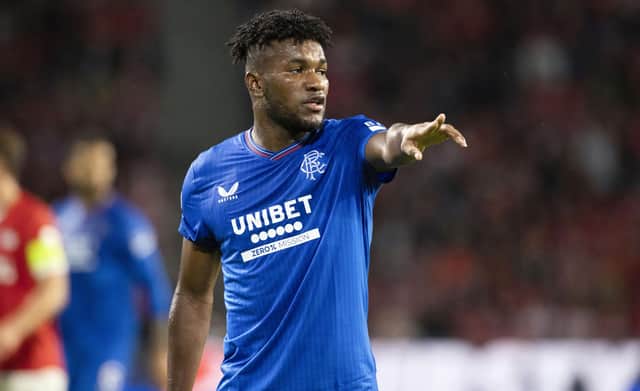 Rangers manager Michael Beale needs Jose Cifuentes to demonstrate why he played much store in bringing him to Ibrox with Nicolas Raskin now lost to injury. (Photo by Alan Harvey / SNS Group)
