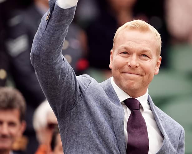 Sir Chris Hoy admits his cancer diagnosis has put the pressure of his cycling career into perspective. Picture: Aaron Chown/PA Wire.