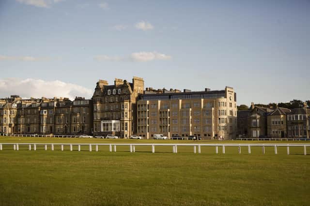 Rusacks hotel St Andrews, overlooking the Old Course, has recently undergone a refurbishment.