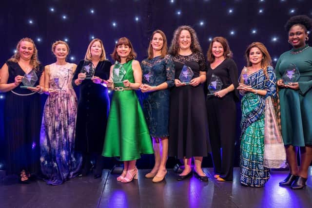 Some of the winners at the Women’s Enterprise Scotland Awards 2022. Picture: contributed.