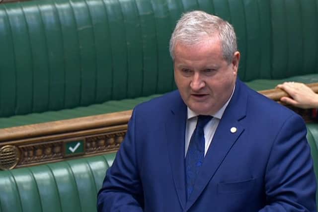 SNP Westminster leader Ian Blackford  claimed the UK Government and the truth were "distant strangers"