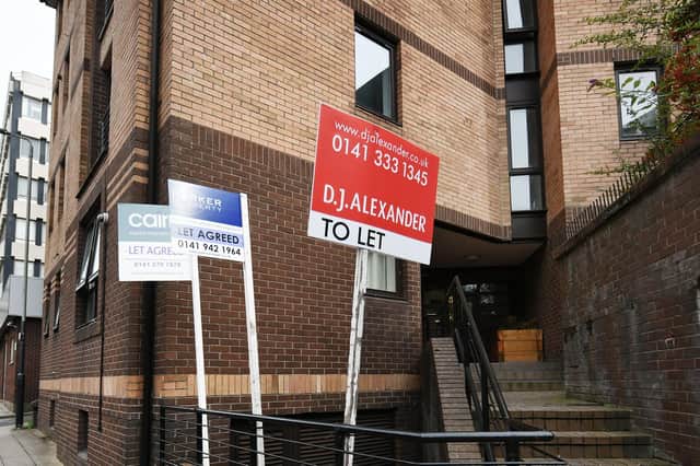 During any normal month, we have around 100 properties available to rent, but this has shot up to 350, says Alexander. Picture: John Devlin.