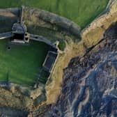 Tantallon Castle has been turned into an impressive 3D model