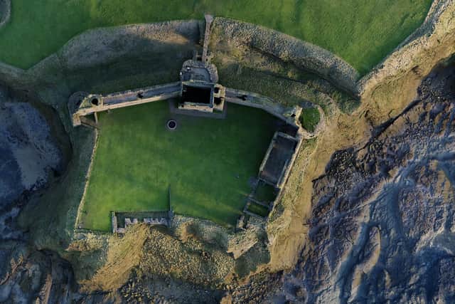 Tantallon Castle has been turned into an impressive 3D model