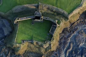Tantallon Castle has been turned into an impressive 3D model