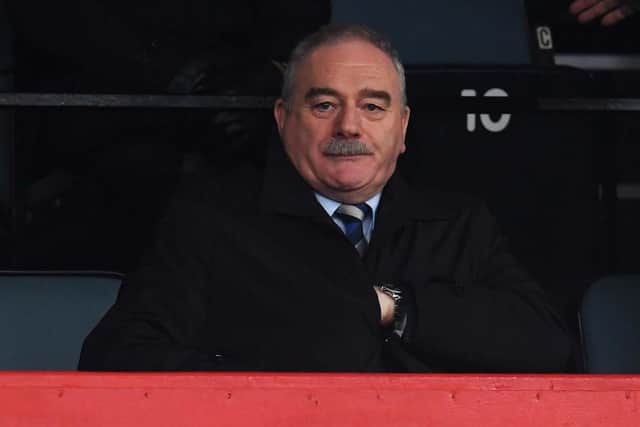 Scottish FA president Rod Petrie