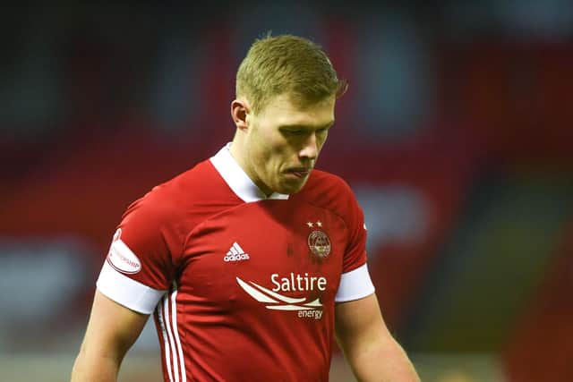 Former Aberdeen striker Sam Cosgrove was on Dundee's radar.