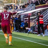 Stuart McKinstry pulled one back for Motherwell with a free-kick.