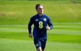 Connor McAvoy trains ahead of Scotland Under-21's double-header next week.
