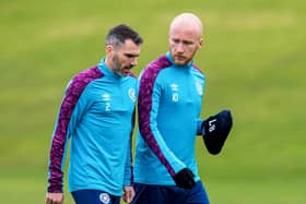 Michael Smith and Liam Boyce are both key players for Hearts.