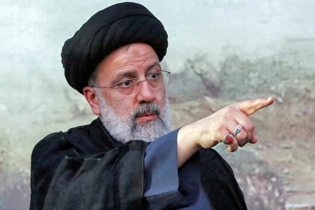 Iranian president Ebrahim Raisi has been invited to attend the United Nations' Cop26 climate summit in Glasgow (Picture: AFP via Getty Images)