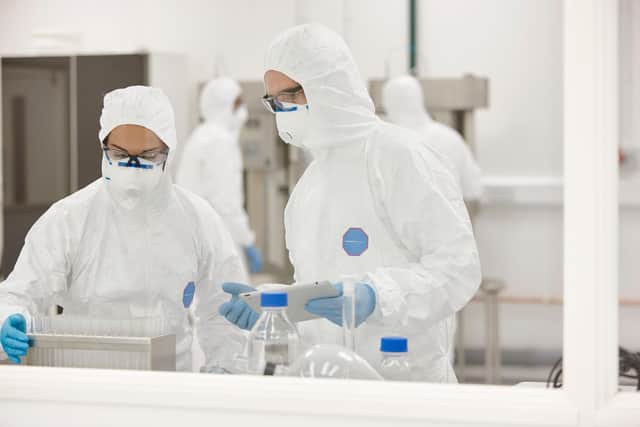 “Researchers at Quatech Research Center collaborate closely, reviewing data and refining groundbreaking cancer therapies and supplements under stringent safety protocols.”