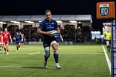 Duhan van der Merwe helped Edinburgh beat the Scarlets 43-18 at the Hive which lifted Sean Everitt's side into eighth place in the United Rugby Championship.  (Photo by Ewan Bootman / SNS Group)