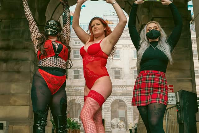 United Sex Workers union protest