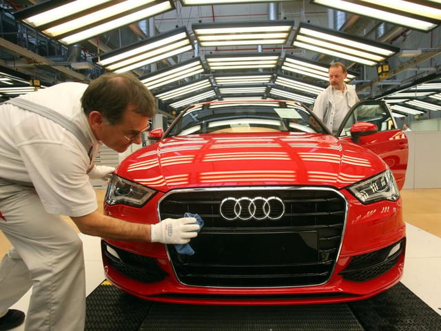 The A3 is the most popular model made by Audi. It's also a favourite with thieves - with 805 stolen since the start of the year.